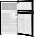 Frigidaire Compact Refrigerator, Stainless Steel, 3.1 cu ft