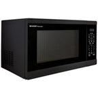 Sharp 1.4 cu ft Countertop Microwave Oven in Black