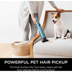 Shark Cordless Handheld Vacuum , Wandvac, for Pet Hair, Carpet & Car, Powerful suction, high speed brushless motor, ultralight weight, with easy emptying and charging dock, WV200, Graphite