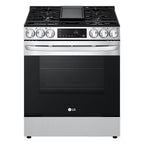 LG LSGL5833F 5.8 Cu. Ft. Stainless Steel Slide-In Gas Range