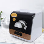 TOOL1SHOoo Portable Countertop Dishwasher with Large Capacity Air Dry Function 3 Washing Programs