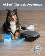 eufy S1 with All-in-One Station, HydroJet System with Roller Mop, Robot Vacuum and Mop Combo + Official Accessory Kit
