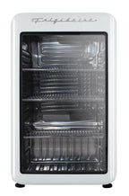 Frigidaire 3.3 Cu. Ft. Retro Refrigerator, Glass Door, Black