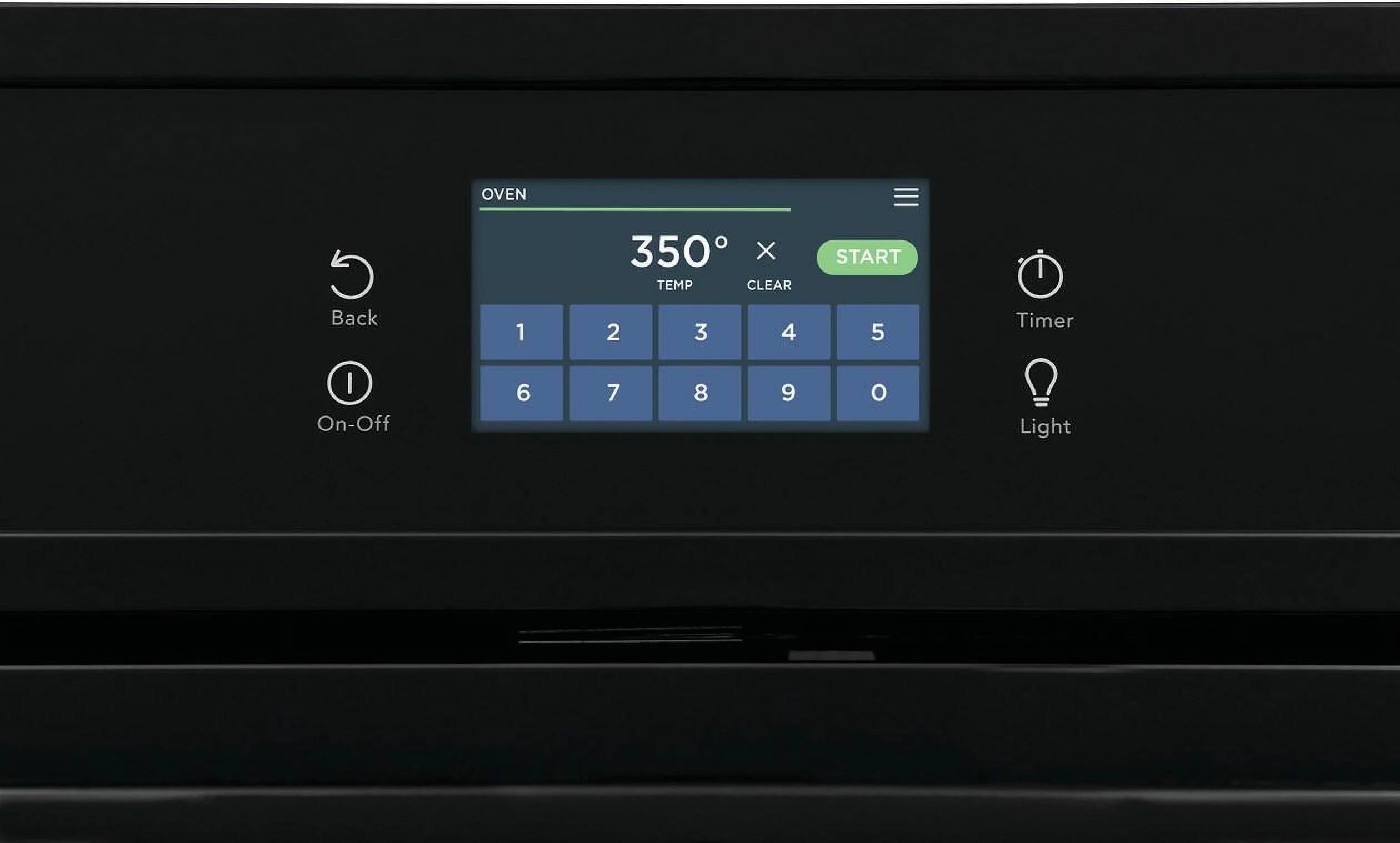Frigidaire FCWS2727AB 27 inch Black Single Electric Wall Oven with Fan Convection