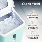 Igloo 26lb. Capacity Portable Ice Maker ICEB26WH , White