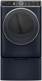 Ge Profile Pfd87es 28" Wide 7.8 Cu. Ft. Energy Star Certified Electric Dryer - Blue