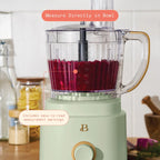 Beautiful 10-Cup Food Processor with Accessories, White Icing by Drew Barrymore
