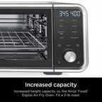 Restored Ninja FT205CO Digital Air Fry Pro Countertop 8-in-1 Oven in Stainless Steel (Refurbished)