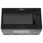 Whirlpool 1.7 Cu. Ft. Microwave Hood Combination Black