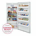 Frigidaire FFUE2022AW 20 Cu. Ft. Reversible Door Upright Freezers, Garage Ready, White