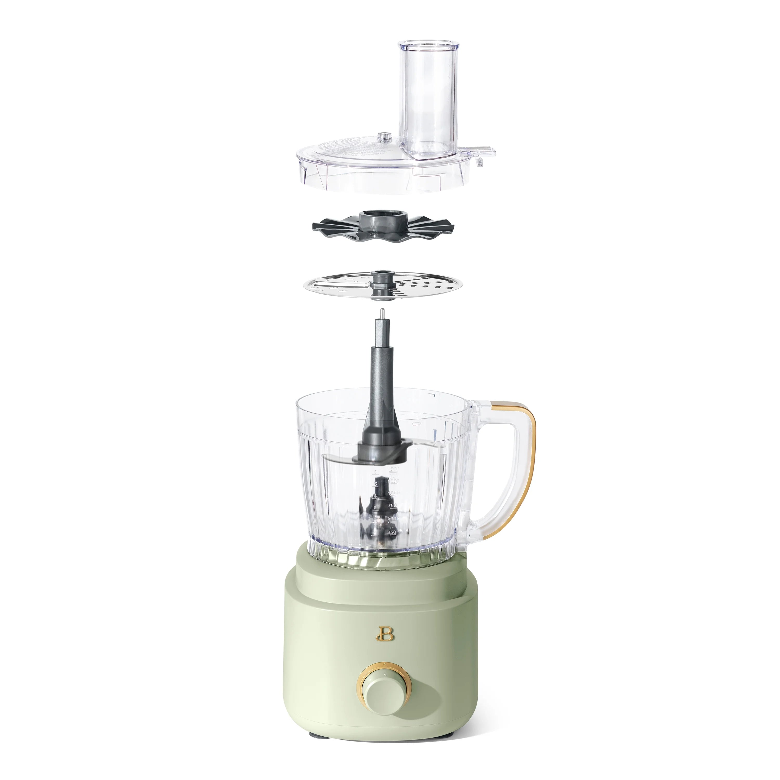 Beautiful 10-Cup Food Processor with Accessories, White Icing by Drew Barrymore