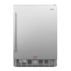 KoolMore 23.4 in. Stainless Steel, Solid-Door Built-In Refrigerator and Beverage Cooler, 5 Cu. ft.