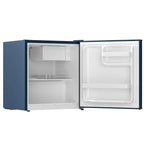 Frigidaire 1.6 cu ft retro compact fridge built in side bottle opener-W: 19.01" x L: 18.7" X H: 19.8" (Azure)