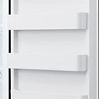 Smad 17 Cu ft Upright Single Door Conversion Freezer/Refrigerator, Frost Free, Freestanding, Stainless steel