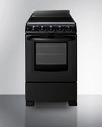 20" Wide Electric Smooth-Top Range