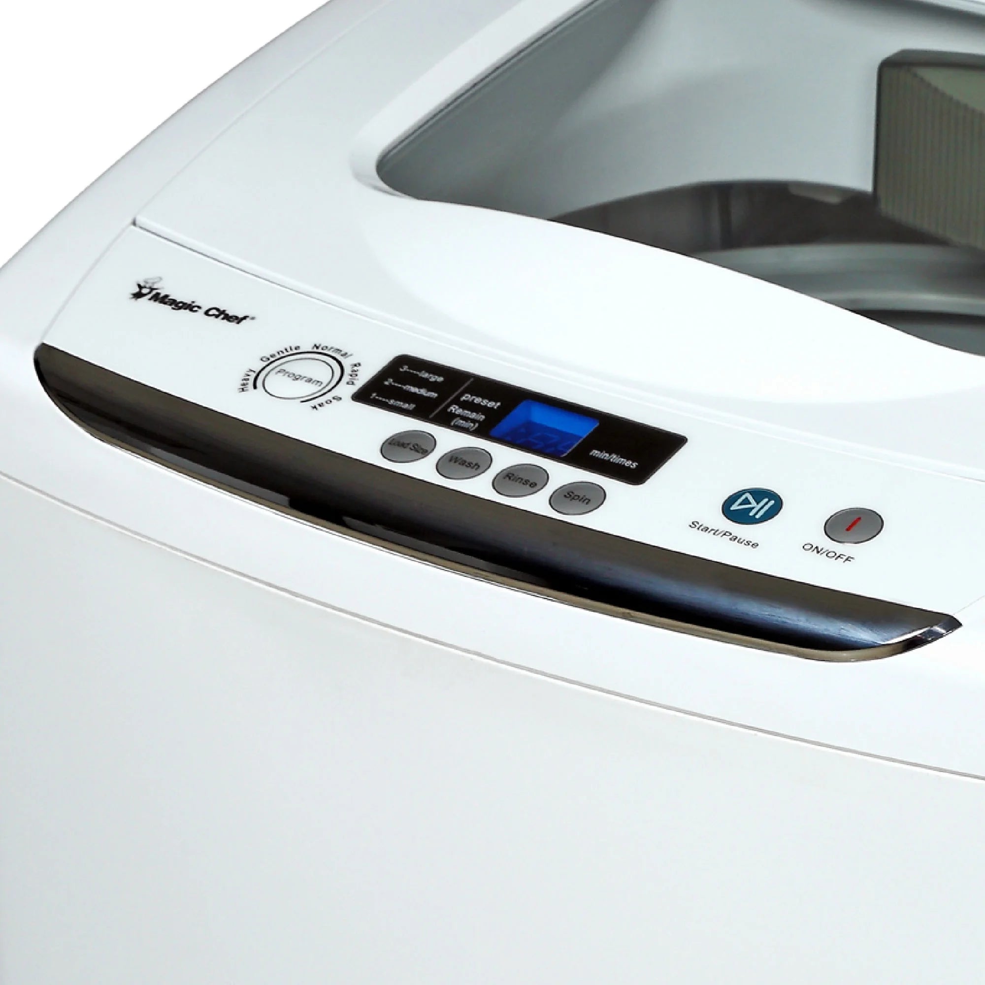 Magic Chef 0.9 Cu. Ft. Compact Washer in White