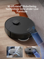 dreame L40 Ultra Robot Vacuum with Removable & Liftable Mop, Extendable & Liftable SideBrush, 11,000Pa Suction, 149a?? Mop & Washboard Self Cleaning, Auto-Empty, Auto Refill, Voice Control