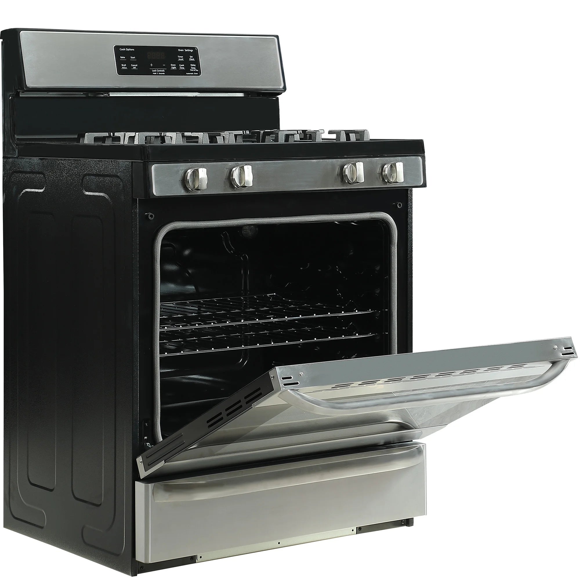 Element 30 Inch 4 Burners 5.2 cu. ft. Freestanding Gas Range, Stainless Steel