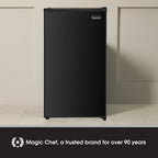 Magic Chef 3.2 cu. ft. Refrigerator in Black