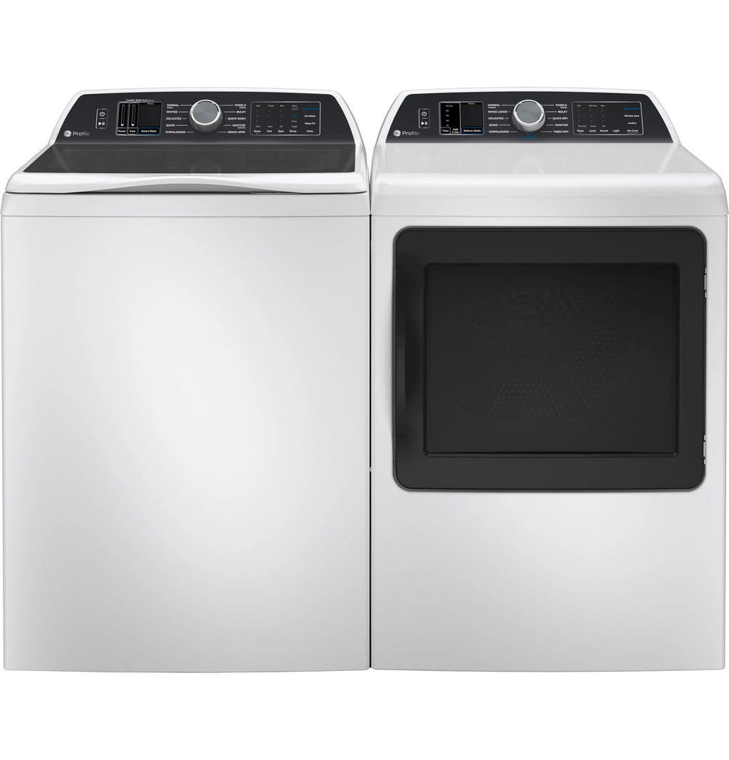 GE APPLIANCES PTW700BSTWS high efficiency top load washer