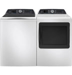 Ge Profile Ptd70eb Ge Profile 27" Wide 7.4 Cu. Ft. Electric Dryer - White on White with