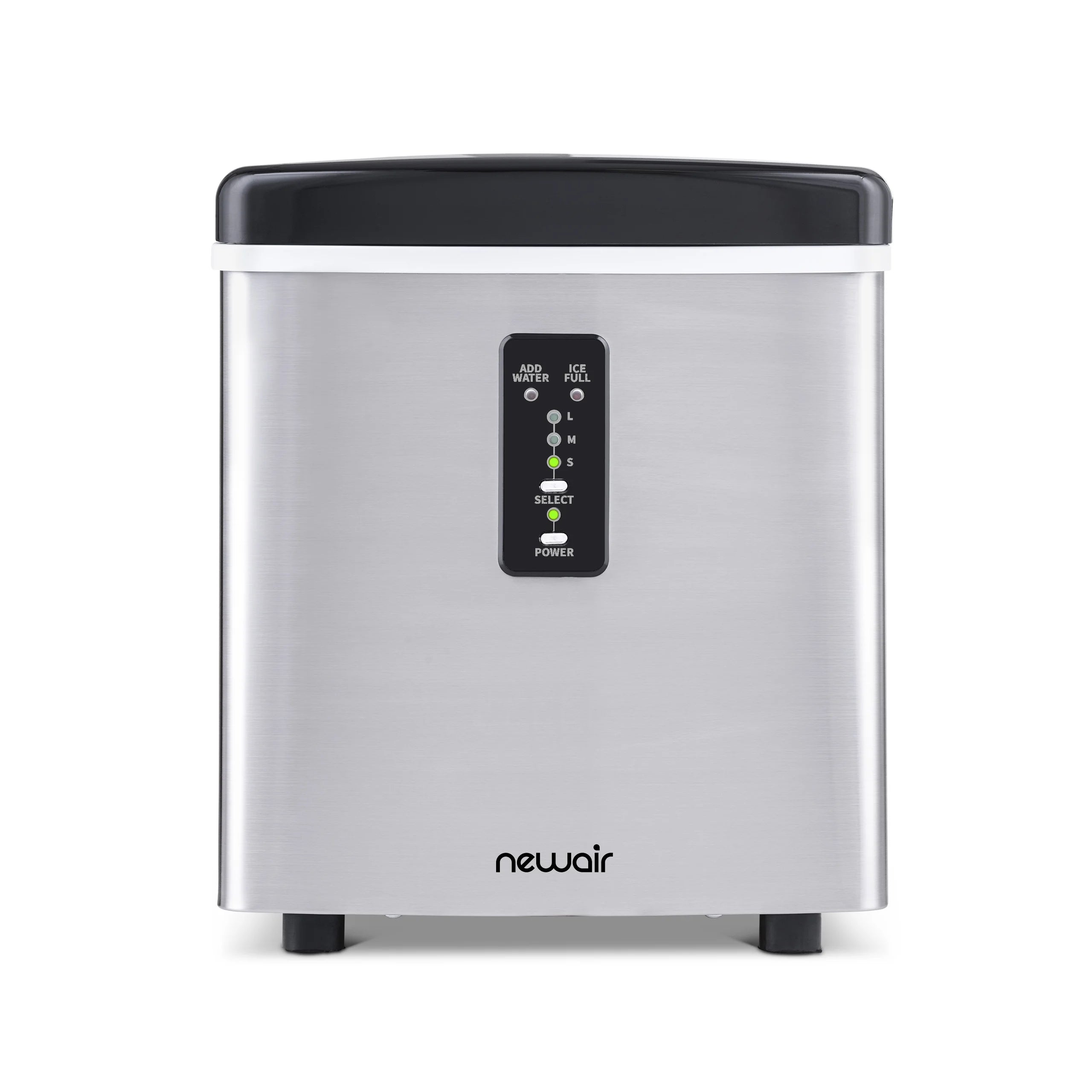 Newair | Portable Ice Maker | 28 lbs. Daily | 3 Bullet Ice Sizes, LED Display