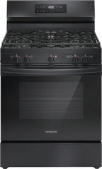 Frigidaire FCRG3062AS 30" Gas Range with Steam Clean, Stainless Steel