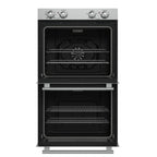 Forno Vomero 30-Inch Double Wall Oven, Stainless Steel, 10 cu.ft Total Capacity, 7100W Convection, Mechanical Controls, Self-Cleaning Function