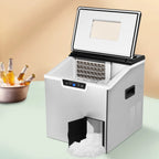 Corded Electric Ice Cube Maker, Tabletop Ice Maker, Crushed Ice and Ice Cube Maker ZBS-20 with LCD Display