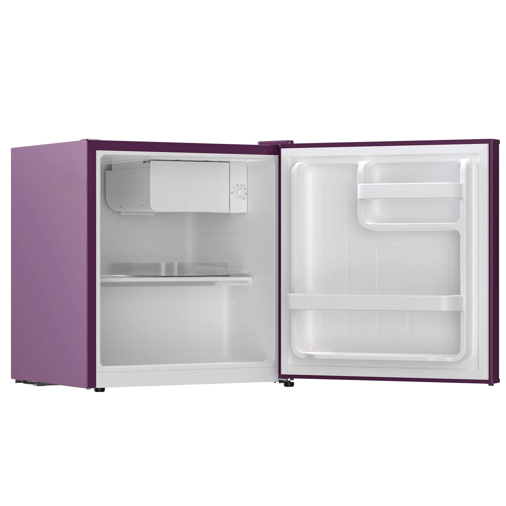 Frigidaire 1.6 cu ft retro compact fridge built in side bottle opener-W: 19.01" x L: 18.7" X H: 19.8" (Azure)