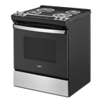 WHIRLPOOL WEC310S0LS slide in electric range