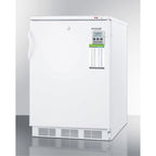 Built-in undercounter freezer capable of -25 C operation; includes audible alarm, lock, and hospital grade plug