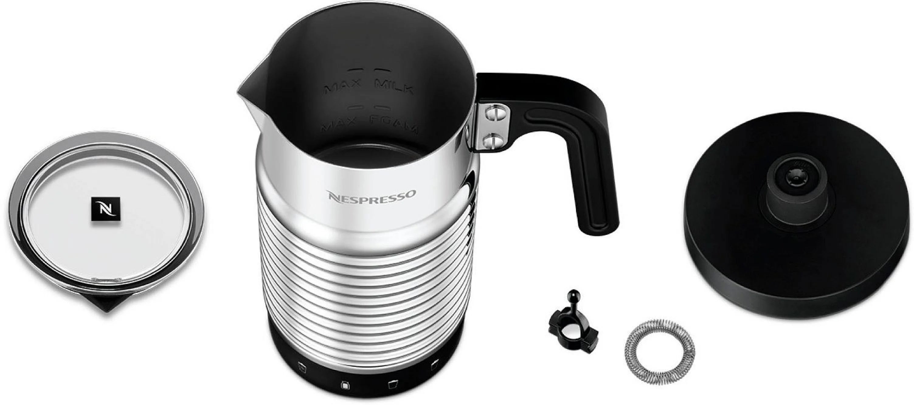 4 Milk Frother - Stainless Steel
