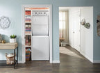 3.5 cu.ft Electric Stacked Laundry Center 9 Wash cycles and AutoDry?