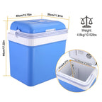 Moclever Portable Car Refrigerator with Removable Divider, 10.52 lb