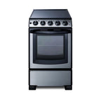 20" Wide Electric Smooth-Top Range