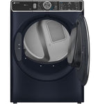 Ge Profile Pfd87gs 28" Wide 7.8 Cu. Ft. Energy Star Certified Gas Dryer - Blue