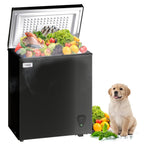 3.5 Cu.ft Freezer, Chest Freezer, Deep Freezer with Top Open Door