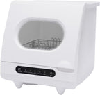 Portable Mini Countertop Dishwasher 1200W Compact Dishwasher, 5 Wash ProgramsPortable Dishwasher for Apartments, Dormitories and RVs