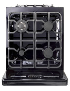 Unique Classic Retro 24" 2.9 cu/ft Freestanding Gas Range with Convection Oven and Sealed Burners