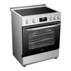 Lanbo 30 inch 5.9 CU.ft. Freestanding Electric Convection Range with Air Fry and Rotisserie, Electric cord or plug is not included