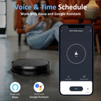 ONSON Robot Vacuum Cleaner, Robot Vacuum and Mop Combo with WIFI/Alexa for Pet Hair and Hard Floor