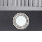 30 inch Wall Mount Range Hood Stainless Steel 350 Cfm Cooking Stove Vented LED Lamp 3 Speed Black