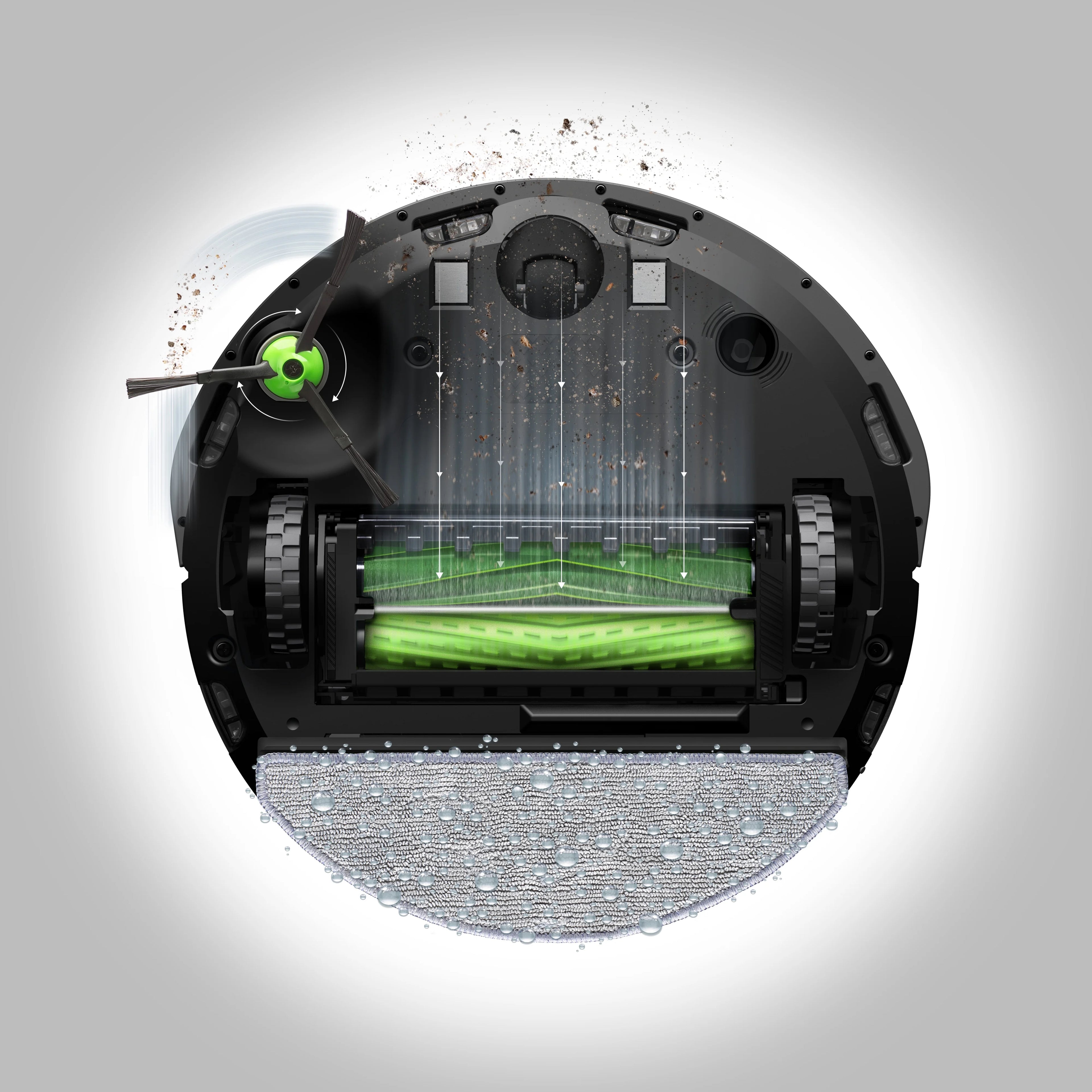 iRobot? Roomba Combo? j5+ Self-Emptying Robot Vacuum & Mop with Dirt Detect Technology