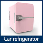 Mini Fridge, Portable Small Refrigerator 6L Cooler Compact Fridge for SkinCare, Food and Drinks, Small Fridge for Bedroom, Dorm, Car, Office Desk
