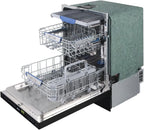 Large Capacity 24 inch Top Control Built-In Dishwasher with Third Rack �C ENERGY STAR Certified, 47-dBA Ultra-Quiet, Stainless Steel (Stainless Steel)
