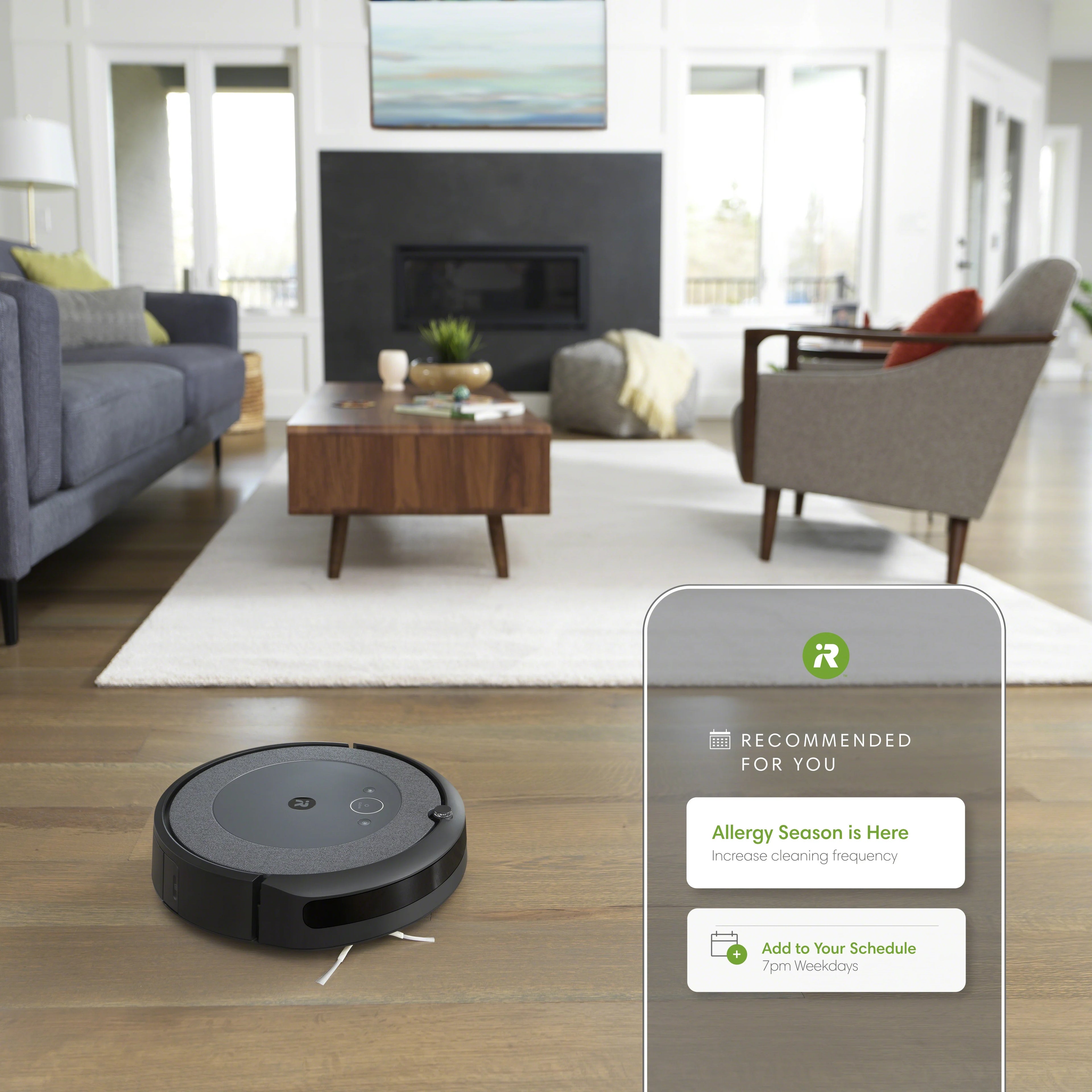 iRobot? Roomba? i3+ EVO (3550) Self-Emptying Robot Vacuum �C Now Clean By Room With Smart Mapping, Empties Itself For Up To 60 Days, Works With Google, Ideal For Pet Hair, Carpets?