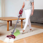 Shark Rocket Pro Corded Stick Vacuum, Removable Hand Vacuum, Hardwood Floors and Carpet, Advanced Swivel Steering, Pet-Friendly, XL Capacity, Ultra-Lightweight, HV370 Comet Red