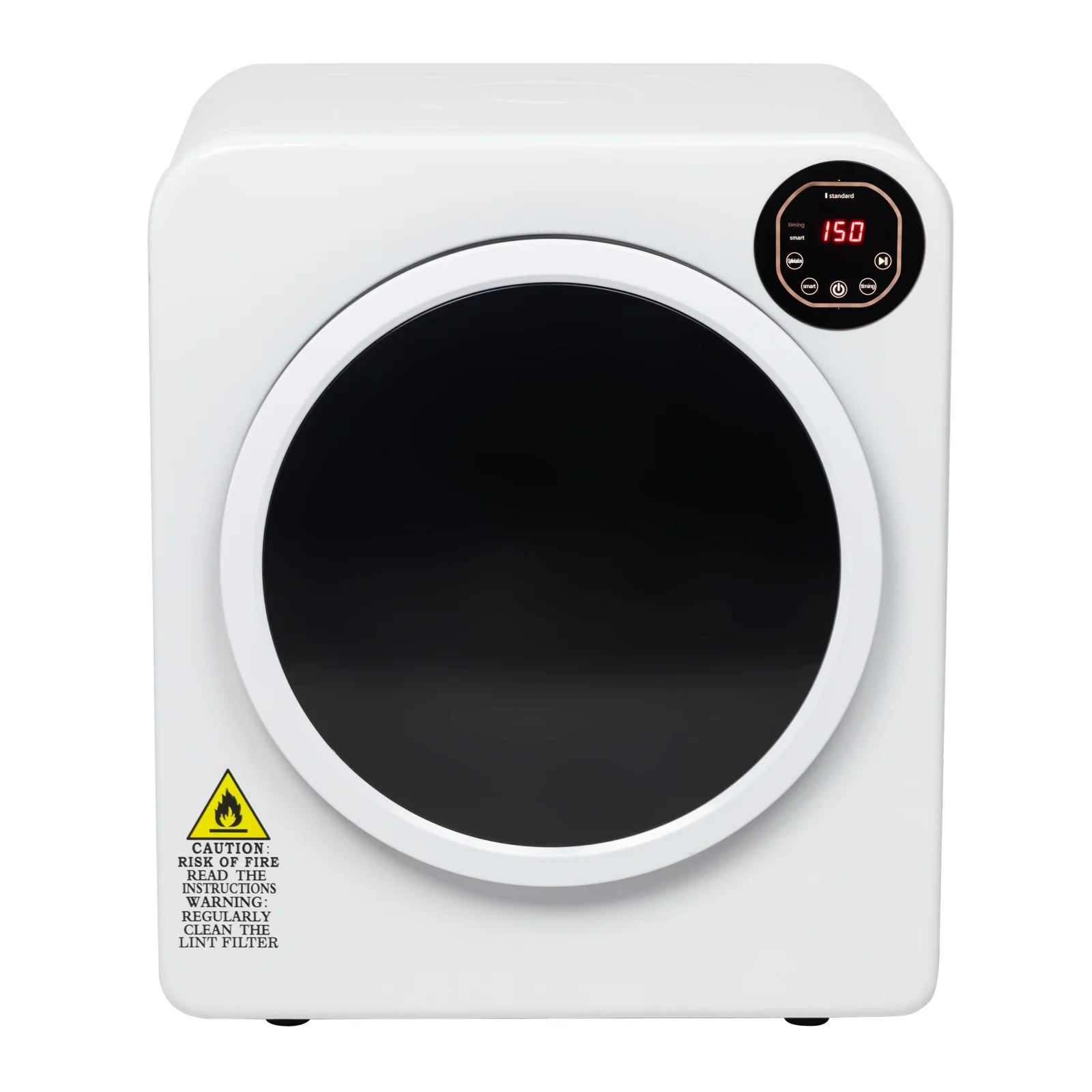 Winado 13.2LBS Electric Compact Laundry Dryer For Home, Apartments,White