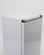 Frigidaire Compact Fridge with Chiller, 4.5 cu. ft., Mini Fridge for Office, Bedroom, Dorm Room or Cabin �?W:20.59" x L: 21.26" X H:32.91" (Slate)